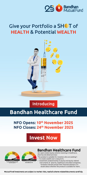 Bandhan MF Healthcare Fund NFO 300x600