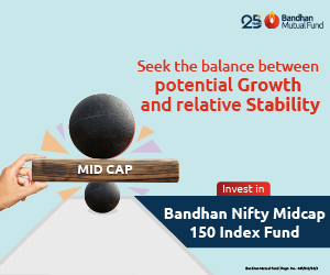 Bandhan MF Nifty Midcap150 Index Fund 300x250