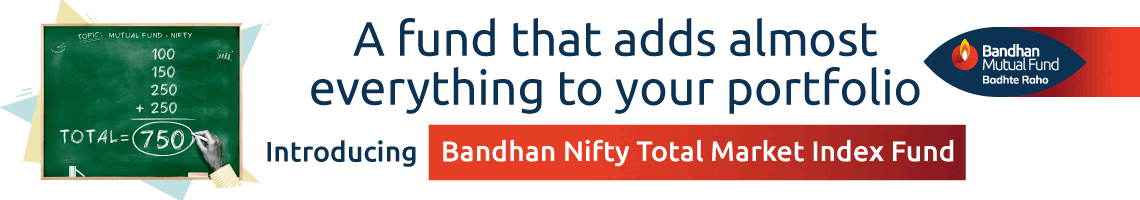 Bandhan Nifty Total Market Index Fund NFO 1140x200
