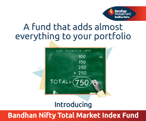 Bandhan Nifty Total Market Index Fund NFO 300x250