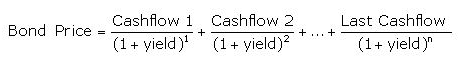 Equation for calculating yield to maturity (YTM) Equation for calculating yield to maturity (YTM)